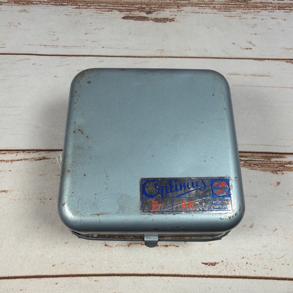 Vintage Optimus 8R Portable Backpacking Camping Stove Made in Sweden